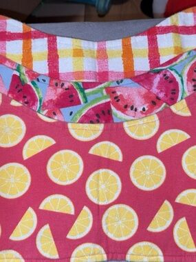 Bright Citrus & Watermelon Print Tank Top